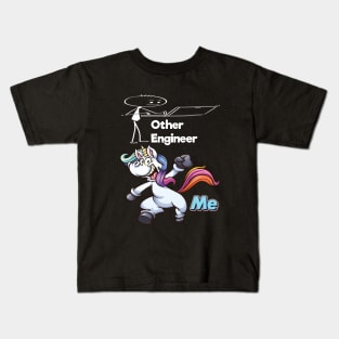 Other Engineer Unicorn Me Kids T-Shirt